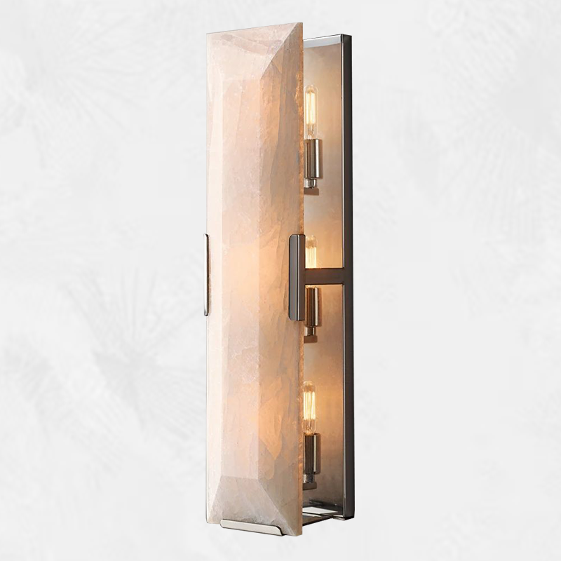 Halle Calcite Linear Sconce