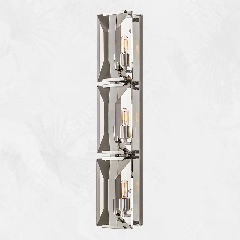 Halle Crystal Triple Wall Sconce