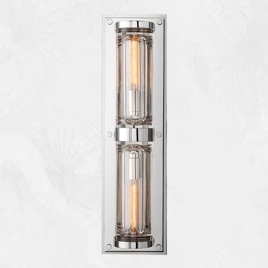 Dejavu Double Round Linear Sconce