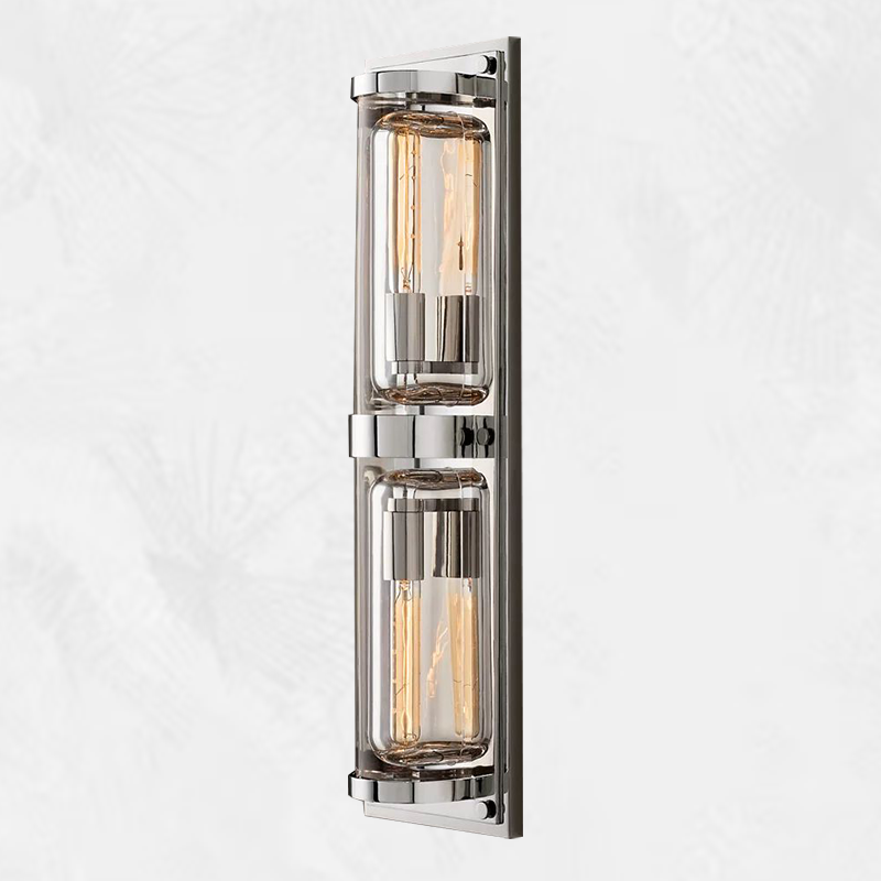 Dejavu Double Round Linear Sconce