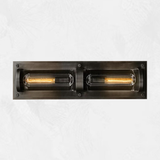 Dejavu Double Round Linear Sconce