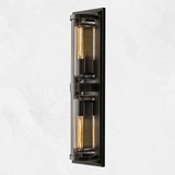 Dejavu Double Round Linear Sconce