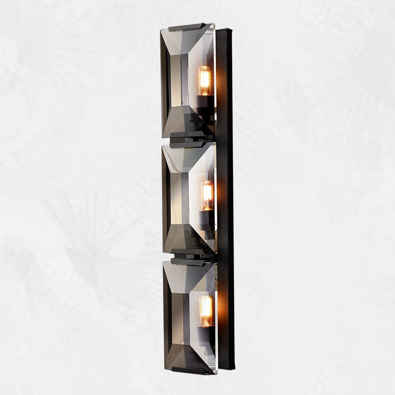 Halle Crystal Triple Wall Sconce